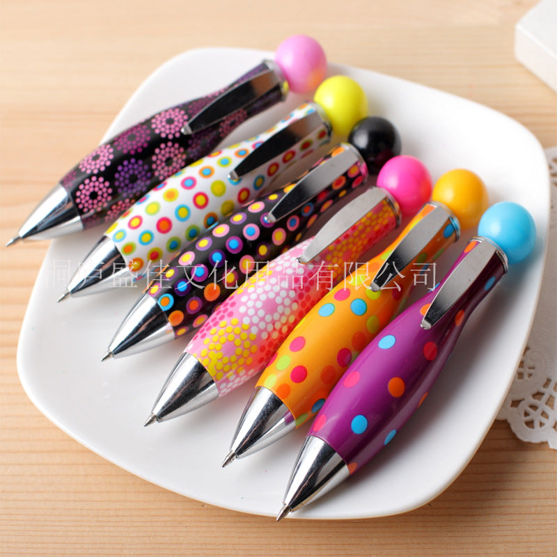 Wholesale of Six Mini Film Mixed Color Twisted Plastic Ballint Pens