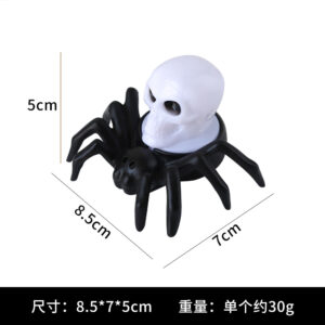 Spider Back Skull Lamp