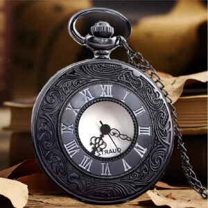Roman watch black