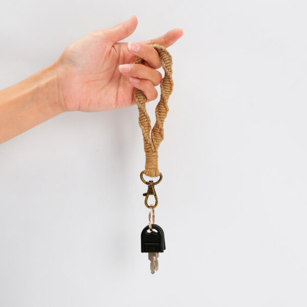 O1CN01DZ7L3j1rUQ9Cuon6m_997085634-0-cib Wholesale Metal Hand Braided Wrist Keychain DIY Accessories