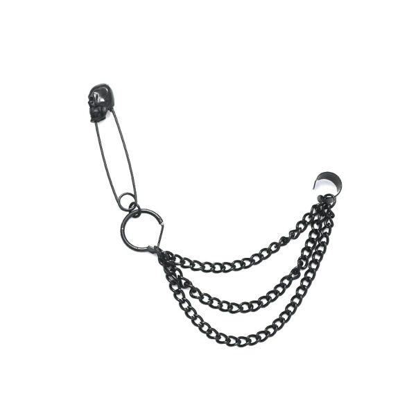 Wholesale Vintage Statemente Punk Chain Alloy Earrings