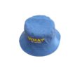 Wholesale Cotton Letter Flat Top Kids Bucket Hat