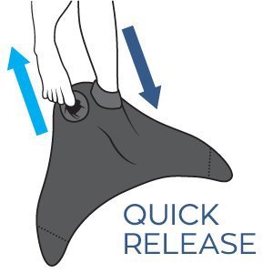 Fins free size (50X50cm) / S(3-5 years)