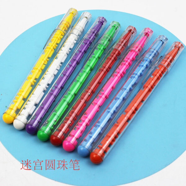 O1CN01DdSn6P1JZHRKN3fym_2563891042-0-cib Wholesale Labyrinth Rolling Ball Plastic Ballpoint Pen