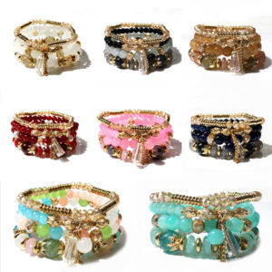 Wholesale Bohemian Crystal Glass Beads Bracelet
