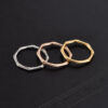 Wholesale Slub Stainless Steel Rings