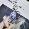 Wholesale Gothic Retro Style Skull Butterfly Coffin Keychains