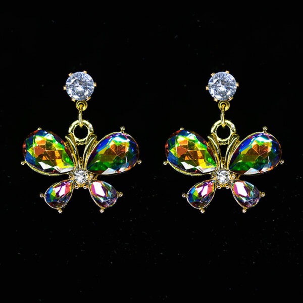 Wholesale Butterfly Pendant Alloy Earrings