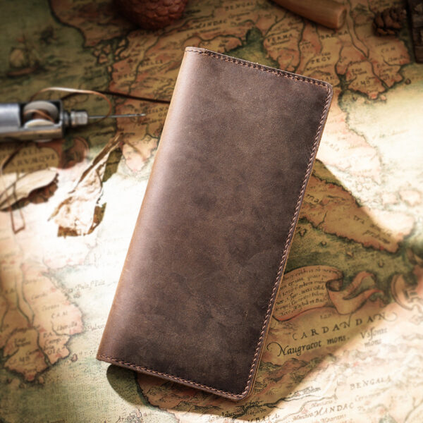 O1CN01DgFREW1XF2XbX5dWb_2986102893-0-cib-1 Wholesale Handmade Vintage Top Layer Cowhide Men's Hand-held Long Wallet