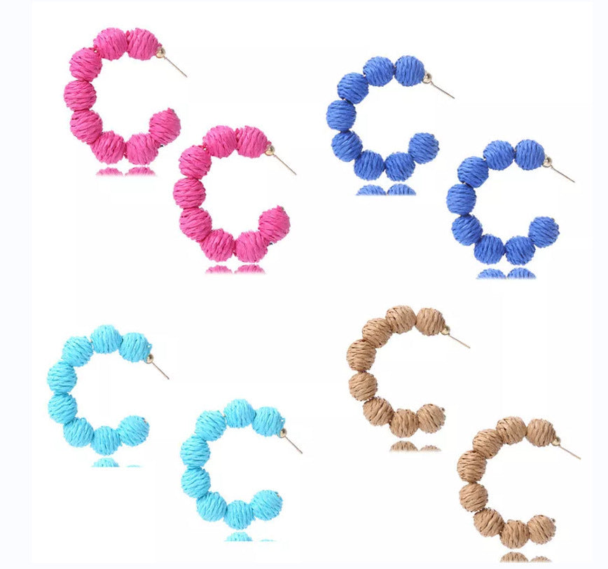 Wholesale Bohemian Multicolor Raia Earrings