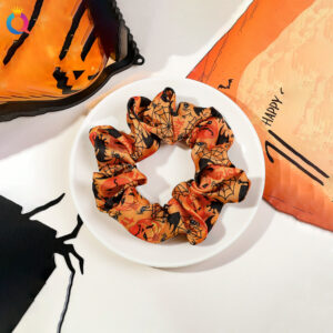 Halloween Circle-Bat Orange / Qiyue factory direct sales