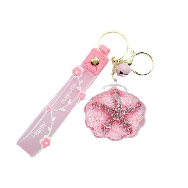 O1CN01Dkke7C2J01LavLe4C_2211702189358-0-cib Wholesale Starfish Floating Bottle Acrylic Liquid Keychain
