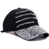 Wholesale Point Diamond Full Brim Fashion Sun Visor Outdoor Baseball Cap