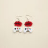 Wholesale Game Controller Creative Earrings Acrylic