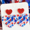 O1CN01DnDRSu1v6O3AIw6Vw_2208452356123-0-cib Wholesale Independence Day Flowers Cool Summer Acrylic Light Earrings Bohemia