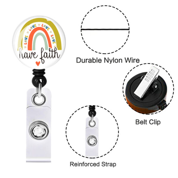 O1CN01DnyXqm1DSyIBiTEmZ_971130216-0-cib Wholesale Acrylic Rainbow Telescopic Keychain