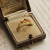 Wholesale Orange Vintage Garnet Loose Ring