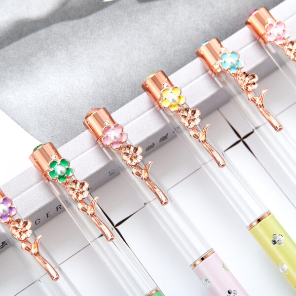 Wholesale Plastic DIY Camellia Empty Tube Grease Pen