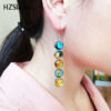 O1CN01Ds8Mup23GTTgRKhwI_2207689617228-0-cib Wholesale Western Style Calavera Skull Earrings