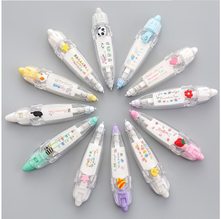 Wholesale Plastic Lace Correction Tape Ballint Pen