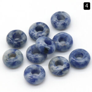 5X10mm blue dot Jade