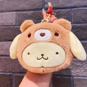 Plush coin purse-pudding dog