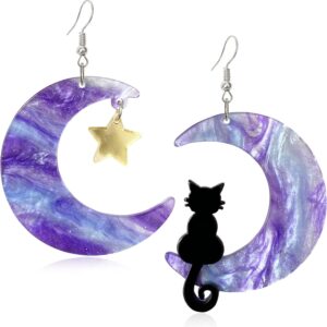 Purple Moon Cat