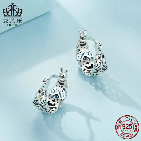 O1CN01DxiZ5q1NhlMBPbr7N_1003031602-0-cib Wholesale 925 Sterling Silver Vintage Pattern Hollow Earrings