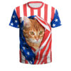 O1CN01Dyi48K1Y6AgBvx7lK_2215458823009-0-cib Wholesale American Independence Day Flag 3D Digital Printing Round Neck Casual T-Shirt