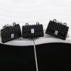 Wholesale Heavy Industry Chain Bag with Fully Drilled Straight Hole Beads