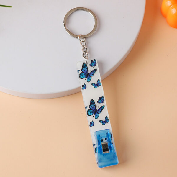Wholesale Contactless Card Reader Clip Acrylic Keychain