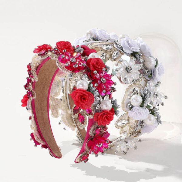 O1CN01E3dddt1TtZFsP0MJm__2212714952440-0-cib Wholesale Baroque Rhinestones Polyester Headband