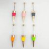 Wholesale Beadable Utensils DIY Zinc Alloy Rose Gold Red Wine Stopper