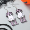 Wholesale Halloween Funny Mushroom Ghost Personality Halloween Vintage Earrings