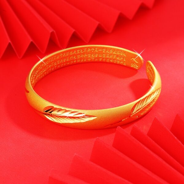 Wholesale Copper Gypsophila Opening Bracelet