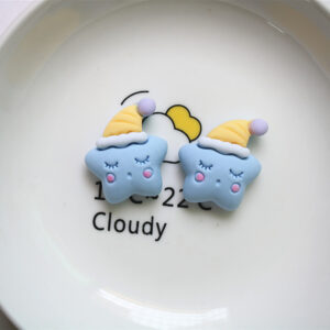 Stars blue 2.7*2.5cm