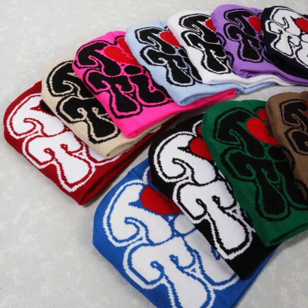 O1CN01EAWyTe286T3iNndUk_2214741237883-0-cib Wholesale Y2K Jacquard Knitted Hat Woolen Hat