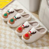 O1CN01EBAP191ELvrEXuUjY_2595180336-0-cib-1 Wholesale New Christmas Elk Thick Anti-slip Cute Winter Cotton Slippers