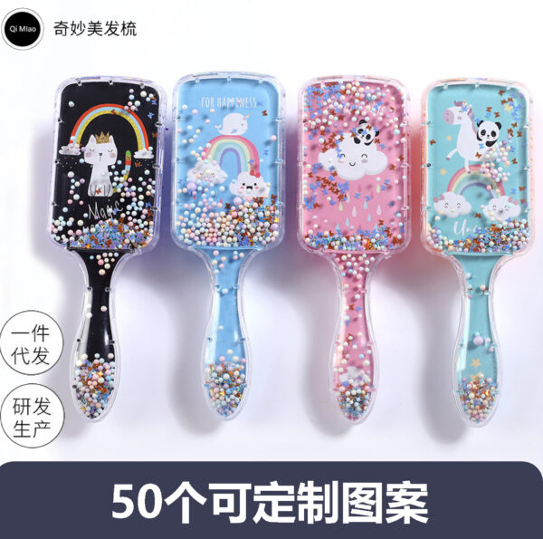 Wholesale ABS Cartoon Airbag Printed Air Cushion Combs