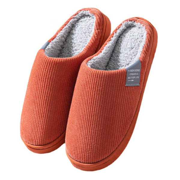 Wholesale Plush Thick Bottom Winter Non-slip Slippers