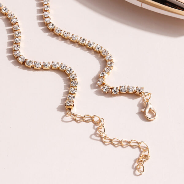 Wholesale Jewelry Alloy Diamond Butterfly Necklace