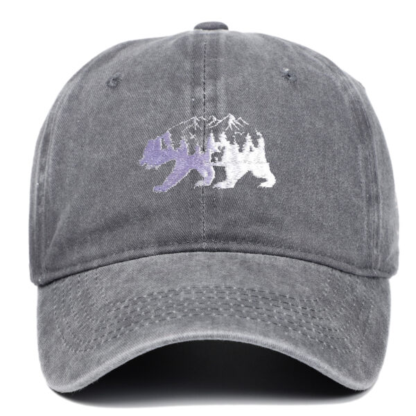 O1CN01EJHi2n1IIxokz3nX0_4254640871-0-cib Wholesale Forest Bear Embroidered Baseball Caps