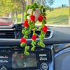 O1CN01EJQzbd1bC4XjHpJ1s_2208522883428-0-cib Wholesale Car Hanging Ornament Handmade Wool Crochet Chlorophytum Potted Plant