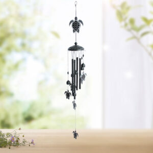 Vintage wrought iron black turtle