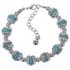 Wholesale Bohemian Turquoise Alloy Bracelet