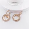 O1CN01ELvKCm1yaYrC3pV4R_2215209296595-0-cib Wholesale Geometric Circle Full Diamond Earrings
