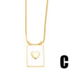 O1CN01EMeH7l2JAYLInA5ZQ_2926419381-0-cib Wholesale Square Card Square Virgin Cross Clavicle Chain 18K Gold Plated