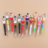 Wholesale Cartoon Love Series Beadable Silicone Beaded Ballpoint Pen