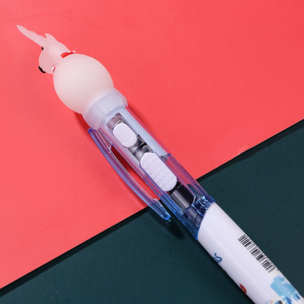 Wholesale Cartoon Christmas Tree LED Light Plastic Ballpoint Pen