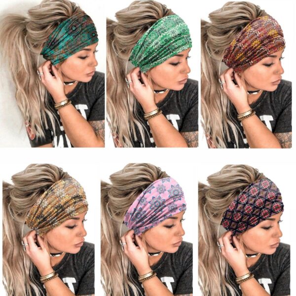 O1CN01EPAwpP2BAXUVBb7O7_962328298-0-cib Wholesale Bohemian Personality Mandala Flower Elastic Sweat-absorbent Wide Brim Headband